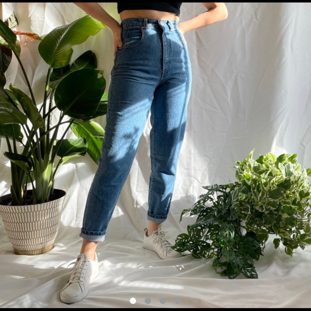 Vintage High Waisted Dakota Blue Jeans